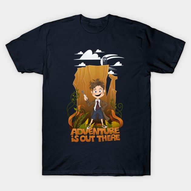 Adventure is out there T-Shirt by BlancaJP